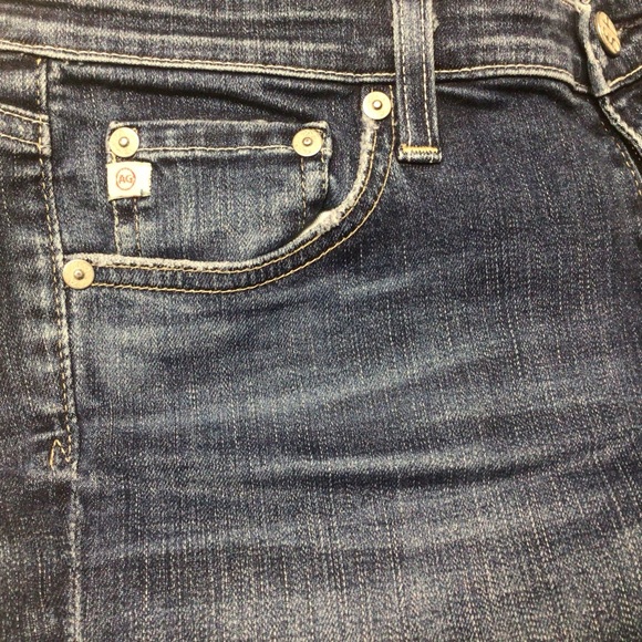 AG AUBREY SKINNY STRAIGHT LOW-RISE JEANS SIZE W30/L32 - Picture 8 of 11